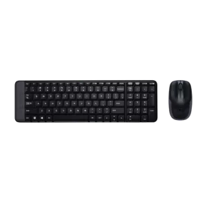 Logitech MK220 Desktop Combo GR (Black, Wireless) - Image 1