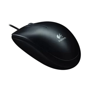 Logitech B100 Optical Mouse (Black) - Image 2