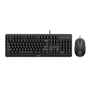 Philips Σετ Πληκτρολόγιο & Ποντίκι Αγγλικό US - Image 1