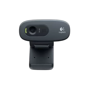 Logitech C270 Webcam (Black, HD) - Image 1