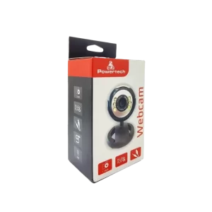 POWERTECH Web Camera PT-509 1.3MP, Plug & Play, μαύρη - Image 2