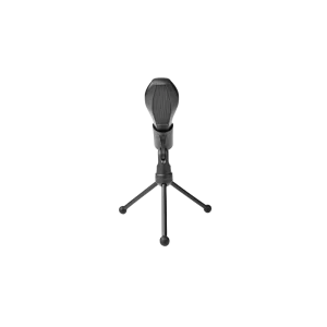 Nedis Wired Microphone Dual Condenser With Tripod USB Black με Σύνδεση USB - Image 1