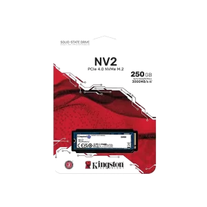 Kingston NV2 PCIe 4.0 NVMe SSD 250GB (SNV2S/250G) (KINSNV2S250G) - Image 1