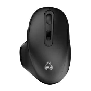 POWERTECH ασύρματο ποντίκι PT-1152, USB & USB-C δέκτη, 1600DPI, μαύρο - Image 1