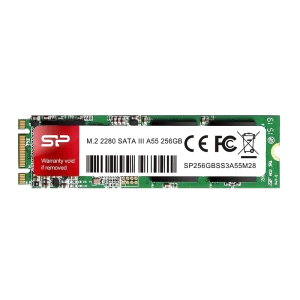 SILICON POWER SSD A55, 256GB, M.2 2280, SATA III, 560-530MB/s - Image 1