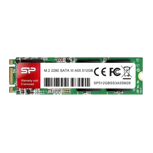 SILICON POWER SSD A55, 512GB, M.2 2280, SATA III, 560-530MB/s - Image 1