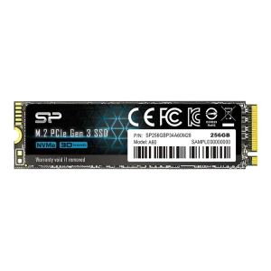 SILICON POWER SSD PCIe Gen3x4 P34A60 M.2 2280, 256GB, 2.200-1.600MB/s